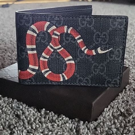 gucci belt snake fake|authentic gucci snake wallet.